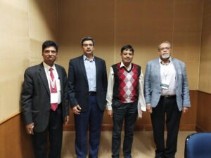 Lab To Market founders with PCME RWF and professor Gopalkrishnan [18 Jan 2019]